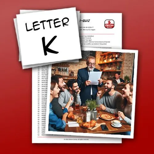 Beginletter-K-Quiz (NL)