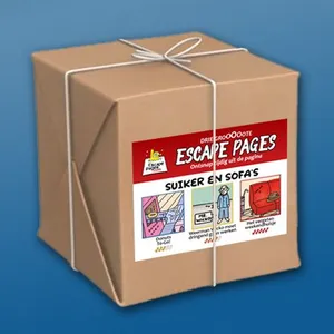 Pakket Escape Pages  - Suiker en sofa's (NL)